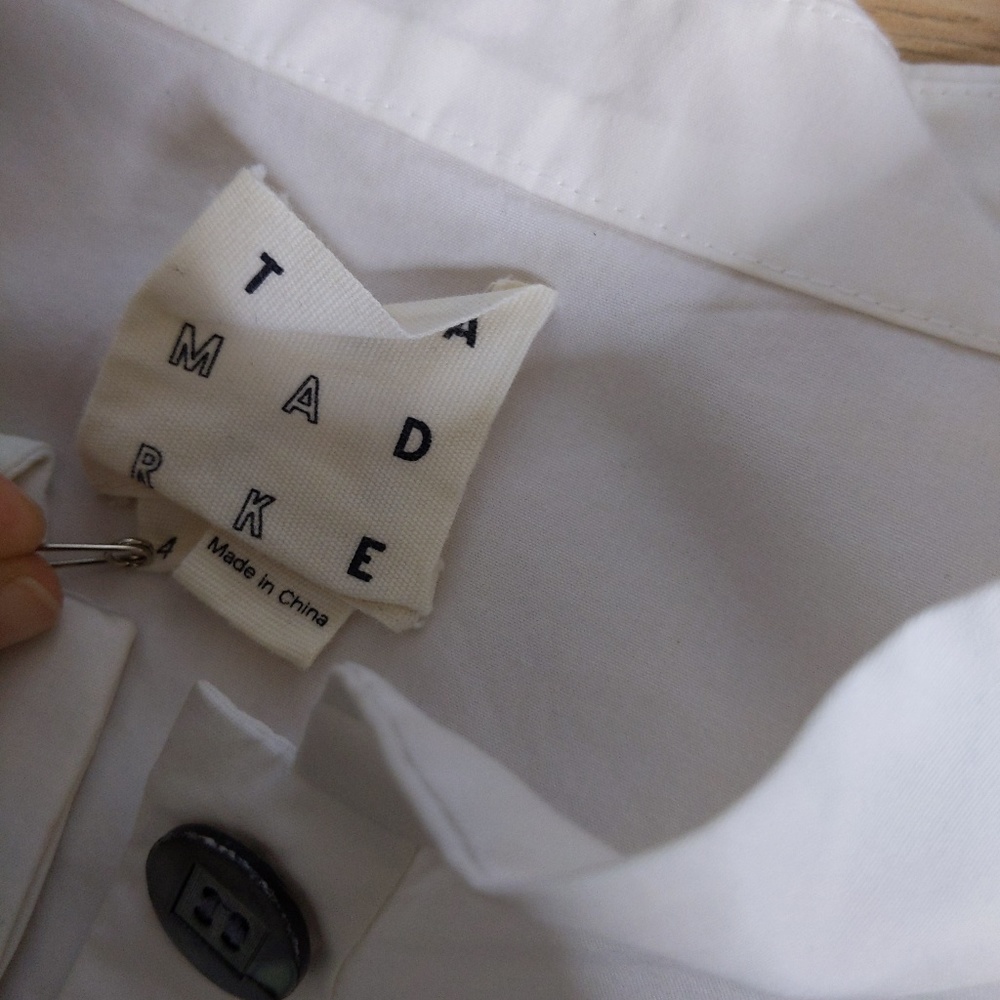 Trademark Dress 4 Coperta Stripe White Brown - Picture 8 of 8